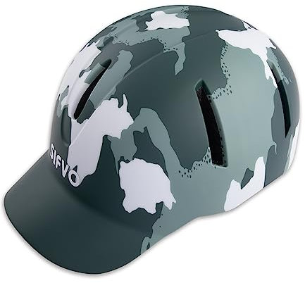 SIFVO Fahrradhelm - Stylischer Fahrrad Helm Herren und Damen, Helm Fahrrad für Radfahren Trekking City Roller Helm Herren, Fahrradhelm Herren, 56-61cm