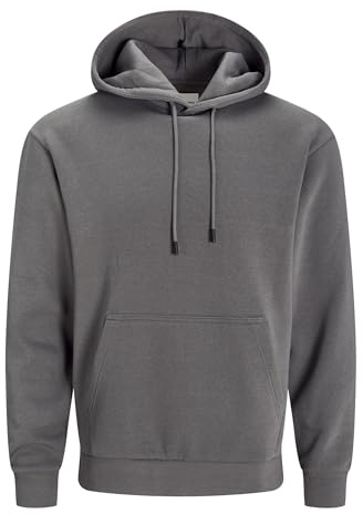 JACK&JONES PLUS JJEBRADLEY Sweat Hood NOOS PLS, Slottsklippa, 4XL/Stor