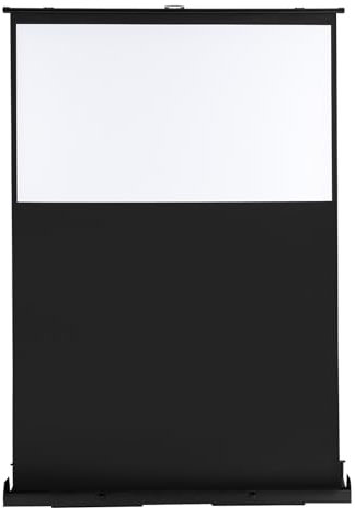 Proiettore per videoproiettore, schermo portatile per affari e home theatre, schermo portatile, schermo per proiettore da pavimento, schermo di proiezione verticale (16:9)