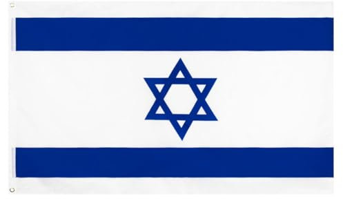 BESPORTBLE Israelische Flagge Aus Polyester Outdoor Und Indoor-dekorationsbanner Wiederverwendbares Design Für Sportvereine Und Partys