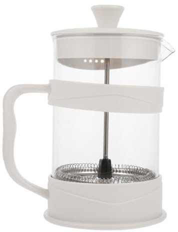 PRETYZOOM Cafetera Tetera De Vidrio Transparente 800 Ml Para Oficina y Hogar Con Jarra Integrada Para Café y Té Uso Doméstico