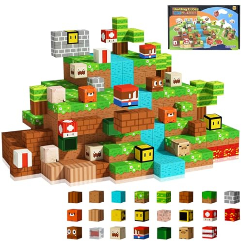 Astrevo Magnetische Bausteine - 150 Teile Magnet Bausteine Kinder | Magnetic Building Blocks | Spielzeug Kreative Geschenk für Junge & Mädchen ab 3-12 Jahren