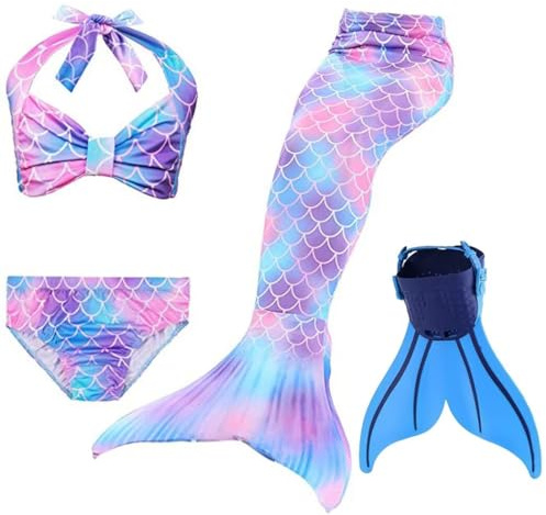 Adjustable Mermaid Swim Fin for Swimming Training Girl,Kids