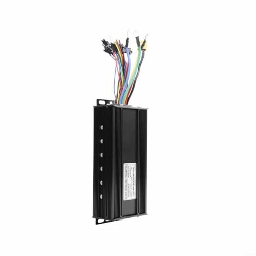 Emiif Brushless Motor Controller, 48V 52V 60V 72V 40A Electric Bikes Brushless Speed Motor Controller 1500W 2000W Intelligent 3-Mode Sine Wave
