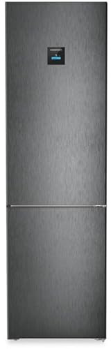 Liebherr CBNbsd 578i Fridge Freezer, 359L Capacity, 67.5D x 59.7W x 201.5H cm, 70/30 Split, D Rated, BlackSteel, BioFreshProfessional, Freestanding, Double Door, NoFrost