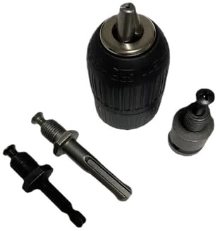 Mandrin de perçage sans clé, convertisseur 2-13 mm, adaptateur à changement rapide 1/2-20UNF for visseuse à chocs SDS, clé hexagonale 1/4, foret