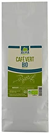Café vert Bio en grains - 500 g | Format Vrac | Fabriqué en France