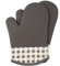 Jonhen Guanti da Forno Resistenti al Calore con Fodera in Cotone – presine in Silicone per Cucinare, cuocere, Grigliare, Barbecue, Grigio, Large