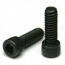 Socket Head Cap Screw, 4-40 x 11/16, Alloy Steel, Black Oxide, Hex Socket (Quantity: 100) Coarse Thread, #4 Hexagonal Allen Bolt, Length: 11/16 inch, Full Thread