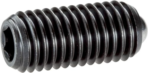 Federndes Druckstück, mit rollender Kugel und Innensechskant/Automatenstahl, Standard-Federkraft | d1=M10 | 22031.0010