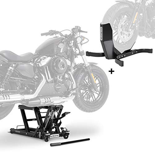 Hebebühne + Wippe kompatibel mit Chopper/Custombike Midlift L BK CB10106