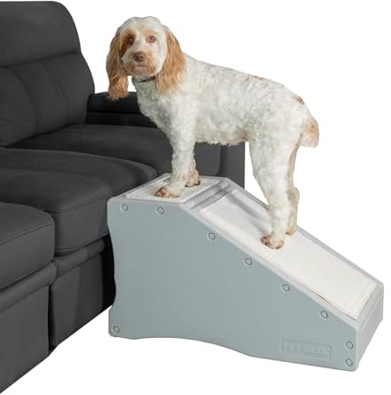 Pet Gear Stramp Stair and Ramp Combination for Dogs/Cats, Easy Step, Lightweight/Portable, Sturdy, Easy Assembly (No Tools Required) 1 Model, Available in 6 Colors