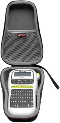 XANAD Tasche für Brother Beschriftungsgerät, kompatibel für Brother PT-H107B, PT-H110B, PT-H110, PT-H100LB, PT-H105, PT-E110
