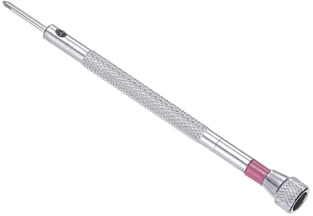 CoCud Mini Torx Schraubendreher, Größe 1,6 mm, Länge 90 mm, Kohlenstoffstahl, kleine 6-Punkt-Schraubendreher mit rutschfestem Griff - (Anwendungen: für Brillen, Uhren oder Laptops)