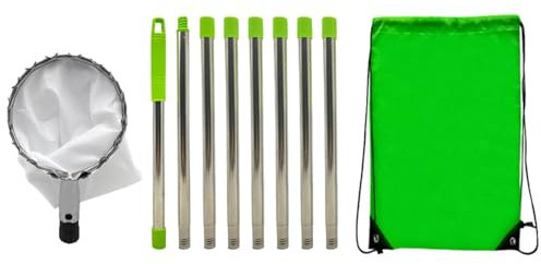 Ramasse-fruits - Panier de cueillette de fruits - Outils de jardinage agricole - Cueille-fruits télescopique avec sac de rangement de fruits - Attrape-fruits - Ramasseur d'arbres pour pomme, poire,