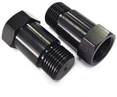 Lambdasonde Auto 28TB O2 Sauerstoff Sensor Stecker Verlängerung Filter Spacer Extender M18x 1,5 Bung Adapter