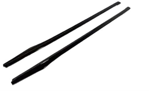 Auto Seitenschweller Für 3er 4er F30 F35 F32 F33 F36 2014-2022 ABS Hellschwarz Auto Stoßstangenlippe Seitenschweller Spoilerabdeckung Car Side Skirt Splitter(B)