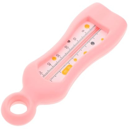 KOMBIUDA Babybadethermometer und Klarem Display für Neugeborene und Kleinkinder Freies Pp Material mit Genauem Temperaturmesser für Badezeit zu Hause