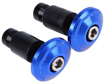 Yuegtik Motorrad Zubehör Griff Bar Kappe Ende 7/8'' 22mm Lenker Griffe Schutz Kappe Für Fahrrad Motorrad Lenkerstopfen