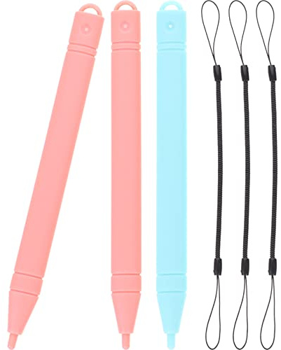 CONGARTENO Stylo pour Tablette LCD Garçon et Filles Stylo Plastique Réutilisable Accessoire de Dessin Prise Confortable Jouet Éducatif