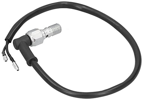 GEERYZHE Hydraulikbremsschalter für Fahrrad, Stahlhydraulikdruck -Bremslichtschalter Motorradbremslichtschalter Hydraulischer Bremslichtschalter M10x1.25 Schrauben Pitch für Einzellinien (ohne