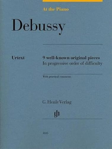 At the piano (9 pieces originales) --- piano: 9 well-known original pieces in progressive order of difficulty with practical comments