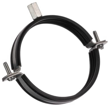 Ø 100mm Rohrschelle Wickelfalzrohr Dichtung Gummidichtung Halterung Halter Rohr Lüfter