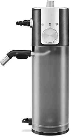 KitchenAid KESMK4BM Automatischer Milchaufschäumer-Aufsatz, plastik, Matte Black