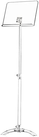 LXBAMKEA Blatt Notenständer, Klar Acryl Buchhalter, Tragbar Orchester Stand, Im Freien Aufführungen Vortrag Kanzel, Kann Verwendet Werden Auftritte Gitarre Violine Schlagzeug
