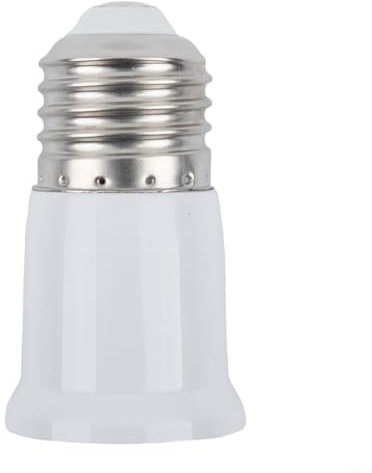 HEIBTENY Extensión de casquillo de bombilla E26/E27, adaptador de rosca de 3 cm, base de extensión de 1,2 pulgadas, compatible con bombillas LED / CFL estándar con casquillo E26 y E27