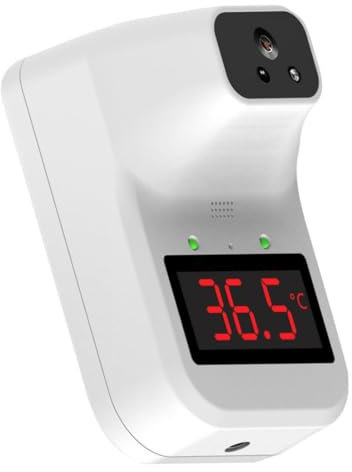 BEAHING Wall-mounted Thermometer Non-contact K3-Plus Infrared Humans Forehead Gauge for Office Factory Thermometer Humans Gauge