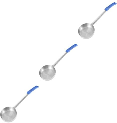 OKUMEYR 3piezas Cucharón Inoxidable Para Salsa De Pizza De Onzas Cucharón De Cocina Para y Controlar Porciones Accesorio Práctico y Para Preparaciones Culinarias