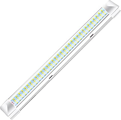 wowspeed 108 LED Auto Innenbeleuchtung, 12 volt LED Leiste, 9W 900LM Led Lampe Wohnmobil LED Innenlichtleiste KFZ Beleuchtung Leiste mit Schalte für Auto Wohnmobil Van Bus Caravan Boat Küche Bad Bar