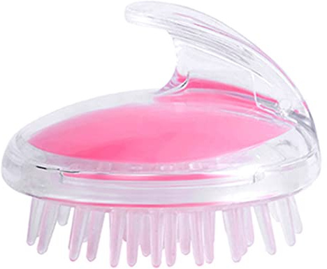 Kopfhautmassagegerät, Shampoo-Bürste mit weichen, flexiblen Silikonborsten, ergonomischer Kopfhautschrubber für Haarpflege für Kopf