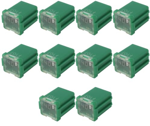 EMSea 10 Piezas Fusible Cuadrado para Coche de 40 A Compatible con Corolla Compatible con Tundra Y Compatible con Tacoma 90982-08294 9098208294