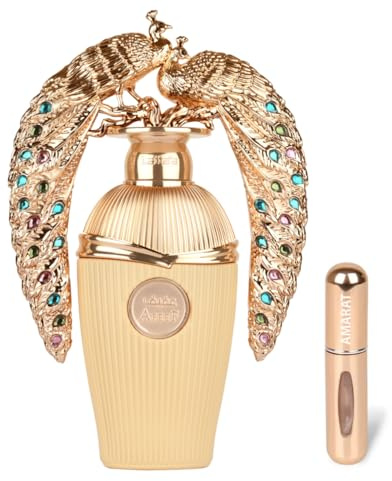 Perfume Afeef Original 100ML, Perfume Árabe Unisex de Larga Duración, Eau Da Parfum, Incluye Atomizador 5ML, Fragancia Oriental Unisex | Notas Dulces, Amaderadas y Especiadas (Afeef)