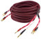 Dynavox Perfect Sound Cavo per altoparlanti, coppia, cavo per altoparlanti flessibile di alta gamma con connettori a banana, preassemblato, colore nero/rosso, lunghezza 5 m