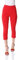 Roman Originals Cropped Trousers for Women UK Ladies Capri Leggings Summer Pants Short Crop Stretch 3/4 Length Three Quarter Pedal Pusher Clothes Elasticated Bengaline Cut Off - Red - Size 16