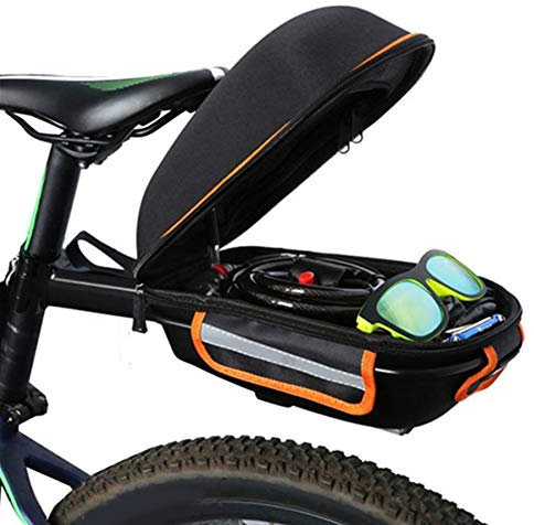 Satteltasche, 9L Fahrradkoffer-Gepäckträger, Sattel Tasche Radfahren Sitz Frachttasche Für MTB Rennrad Carrier Alle Fahrrad