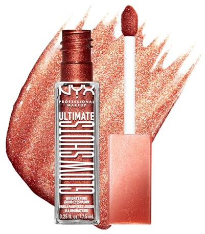 NYX Professional Makeup Ultimate Glow Shots Liquid Eyeshadow - Clementine Fine