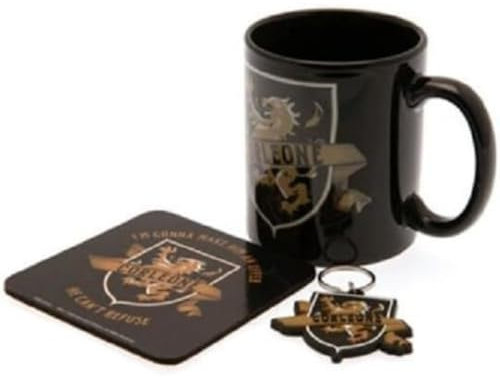 GP86121 Mug, Ceramic, Black/Yellow