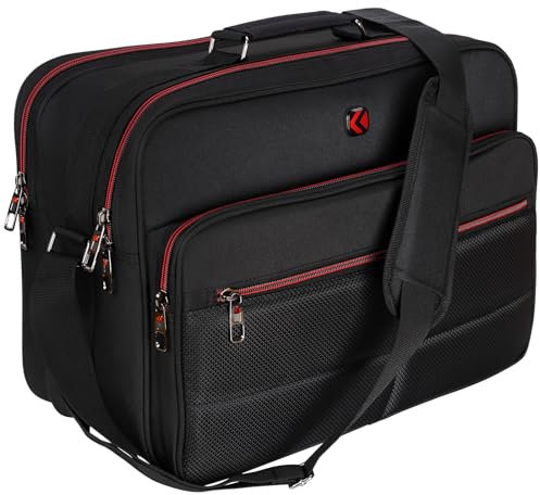 EAAKIE Arbeitstasche Umhängetasche Flugbegleiter Herrentasche XXL