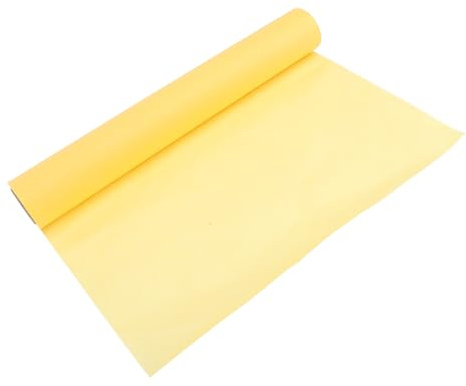 Depisuta Carta da Lucido Gialla Traslucida per Cucito, Disegno, Schizzi, Confezioni Regalos, Carta da Lucido per Schizzi Ritagliabile (23 metri)