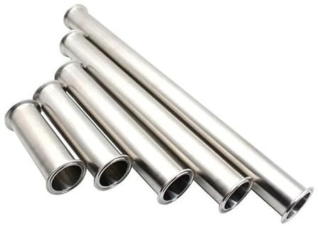 TNGNMGVSJ 2(51mm) OD64 Tri Spool Tube/Pipe, Length 6(150mm) Tri Clamp Pipe Thickness 2mm