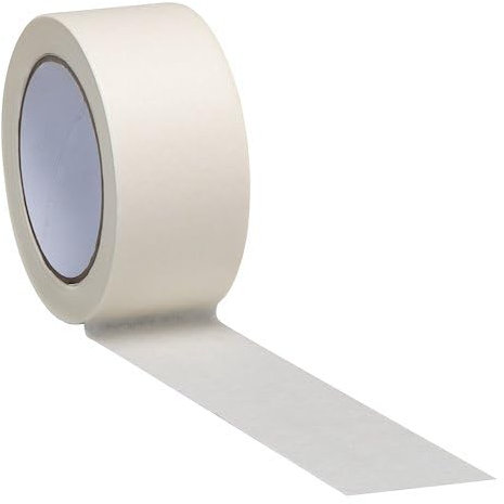 Générique Ruban adhésif de masquage blanc - 50 mm x 40 m - Lot de 6
