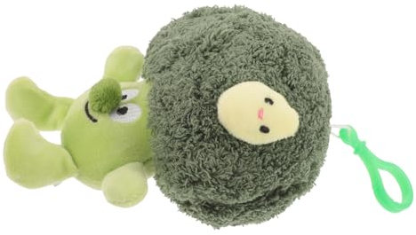 LIFKOME Brokkoli-anhänger Plüsch Schlüsselanhänger Cute Taschenanhänger Flauschig Rucksackanhänger Süß Pp-baumwolle Veloursstoff Multifunktional