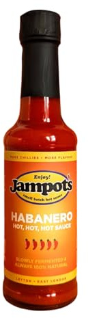 Jampot's Habanero Sauce piquante piquante 100 % naturelle épicée 150 ml