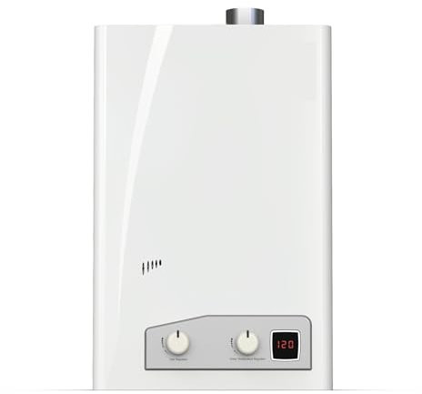 Scaldabagno elettrico, Riscaldatori Elettrici Istantanei A Gas For Scaldabagno Senza Serbatoio A Propano Liquido Da Interni Da 4,0 GPM Grandi Elettrodomestici Domestici per cucina, bagno e lavatrice(N