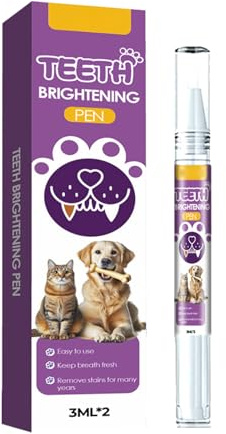 Gel Reparador Bucal para Mascotas,Gel de Limpieza de Dientes de Perro,Gels de Reparación Oral para Mascotas,Lápiz de Limpieza para Mascotas Cepillo,para Eliminar el Mal Aliento y Combatir el Sarro