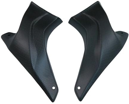 Condotti aria raffreddamento pinza Condotto dell'aria di raffreddamento del disco freno anteriore adatto per BMW adatto per Yamaha adatto per Kawasaki adatto per Honda adatto per Ducati(Plain Matt)